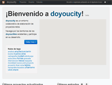 Tablet Screenshot of doyoucity.com